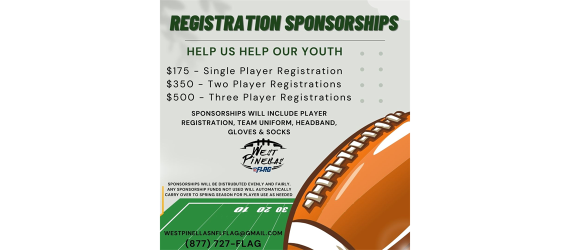 Registration Sponsorships